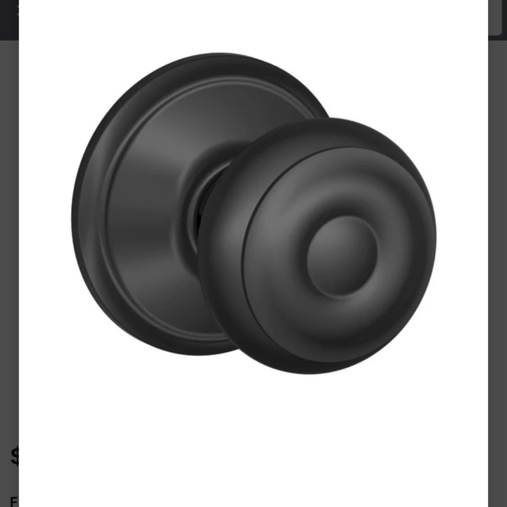 Schlage Door Knob